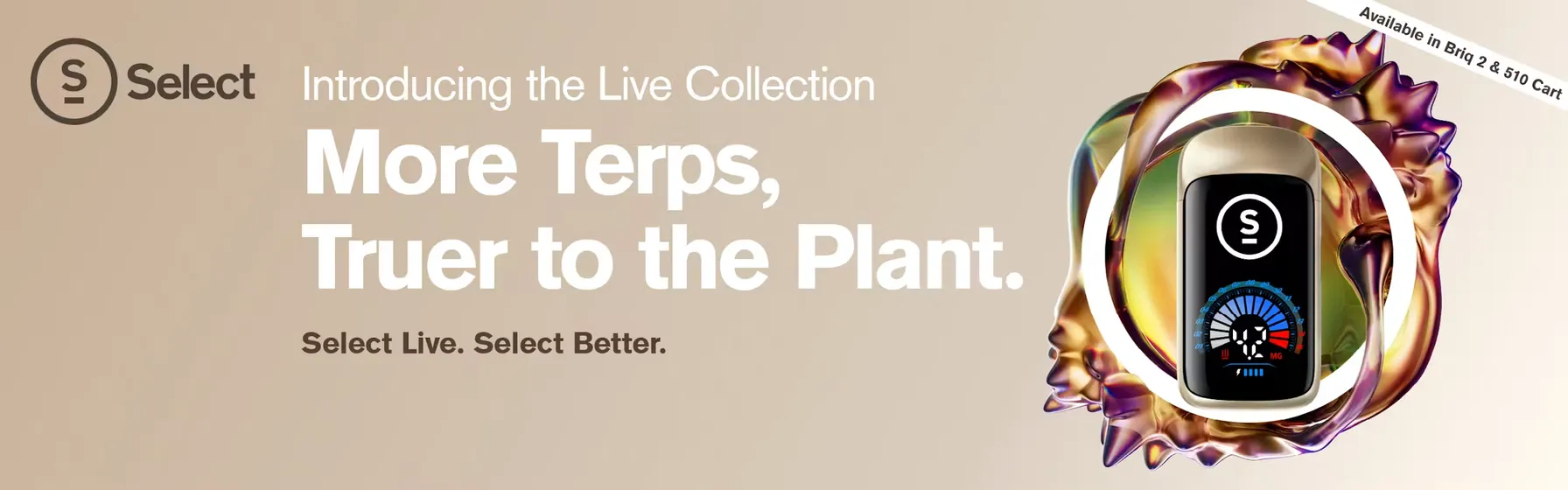 Select banner
